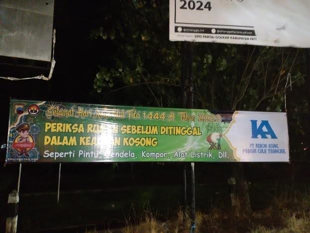 PG Trangkil Memberikan Himbauan Kamtibmas Menyambut Hari Raya Idul Fitri 1444H 4 4 1